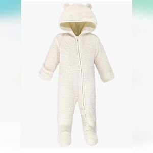 Hudson Baby Unisex Fleece Sleep and Play Footed Outfit, 3-6M